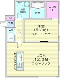 バスセンター前駅 徒歩5分 2階の物件間取画像